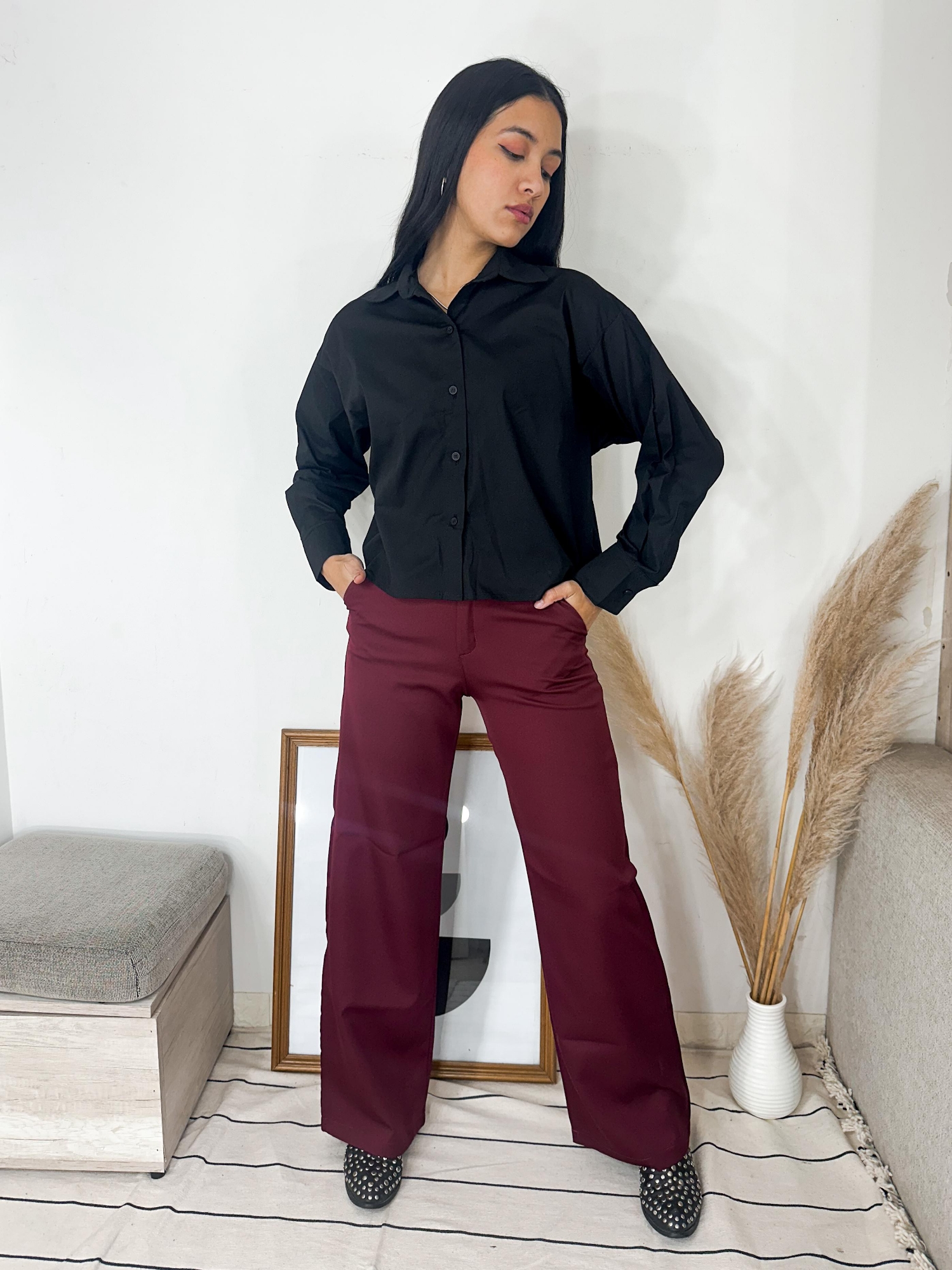 Camisas Elastizado Over Size Luna - Imagen 2