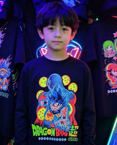 Camiseta Dragon Ball Brillan en la Oscuridad