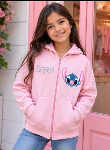 Campera de Stich Nena con Brillo
