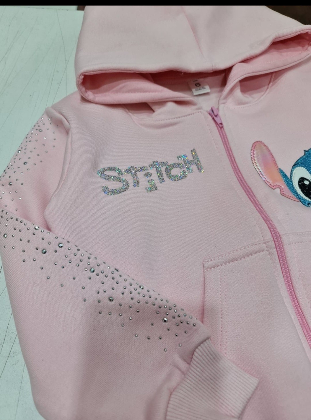 Campera de Stich Nena con Brillo - Imagen 5