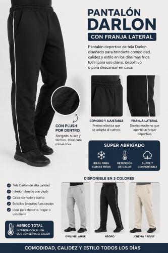 Pantalón Abrigado