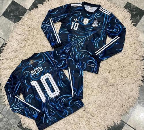 Camiseta Argentina Manga Larga Niñon y Adulto
