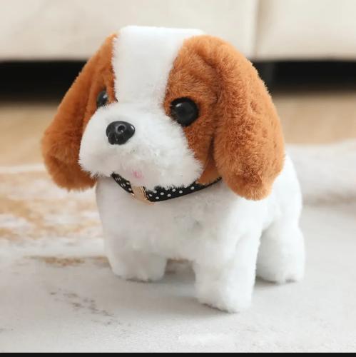 Juguete Peluche Perrito Interactivo Camina y Ladras Pilas 18×14× 8 Cm, Jugueteria - Miniatura 5