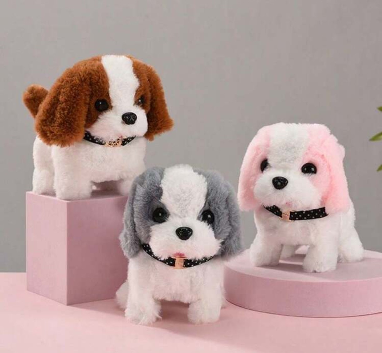 Juguete Peluche Perrito Interactivo Camina y Ladras Pilas 18×14× 8 Cm, Jugueteria - Imagen 8