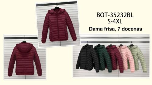 Campera Booty con Piel Dama