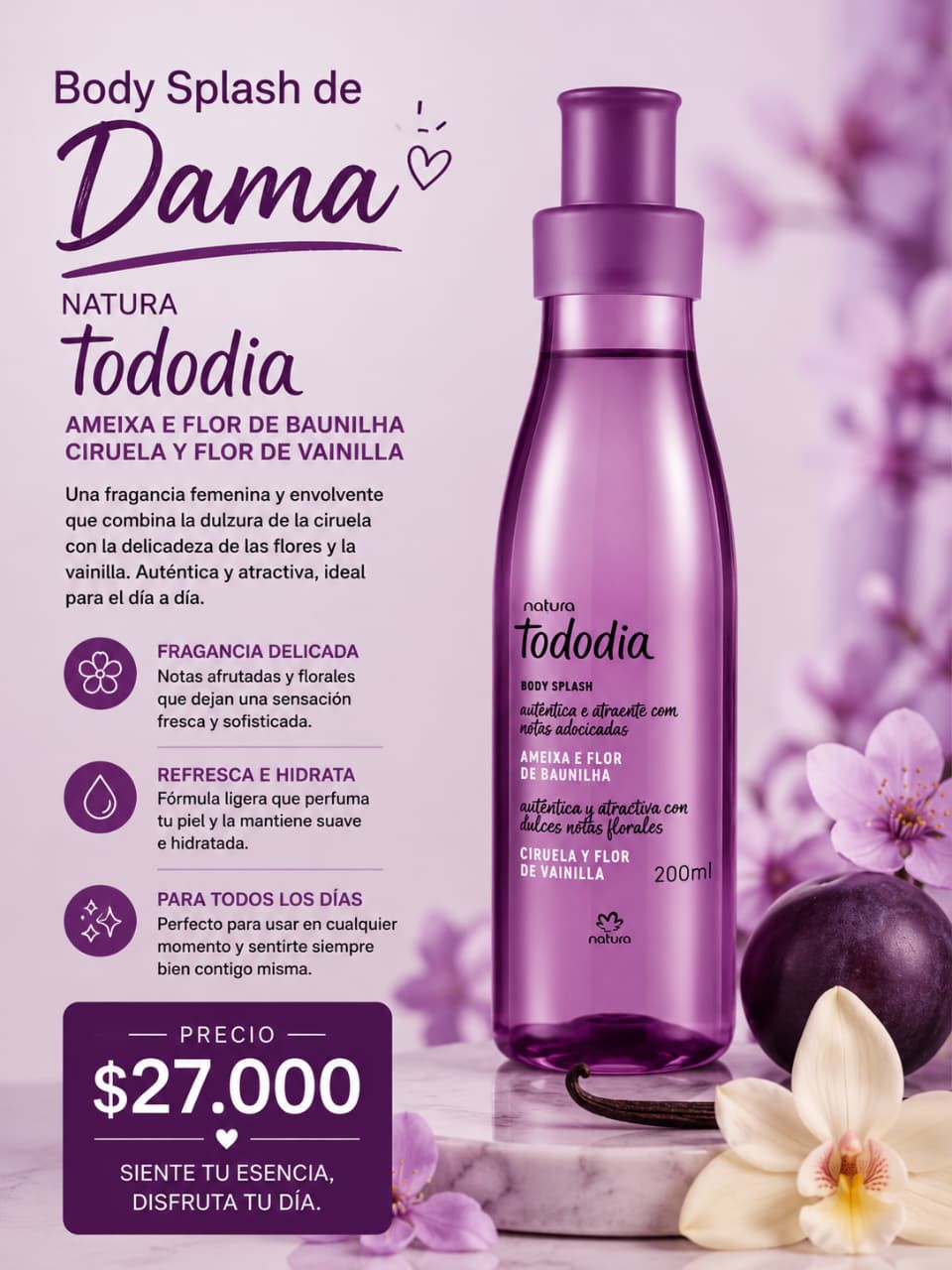 Body Splash Tododia Natura - Imagen 2
