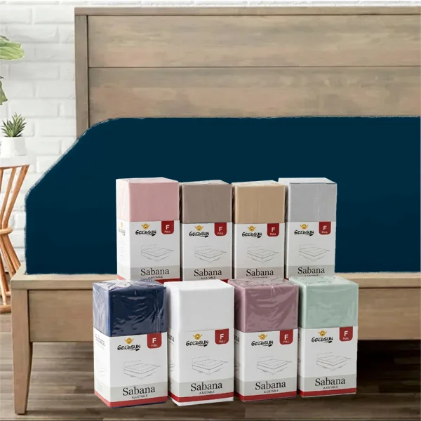 -sabana Ajustable 1 1/2 Envase Cuadrado Goldsun