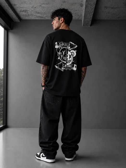 Remeras Oversize Smile Shine | Algodon Premium