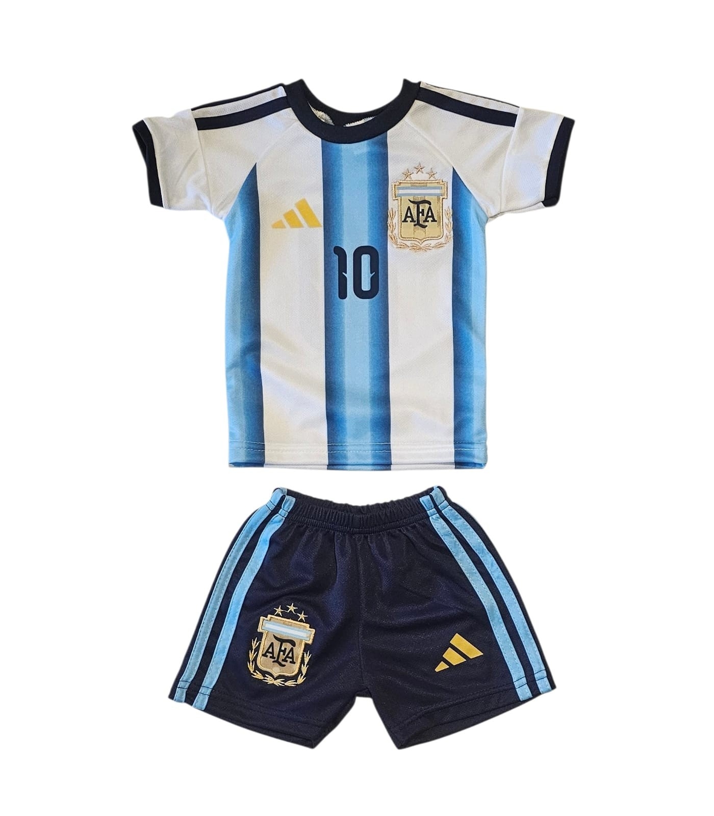 Camiseta y Short Conjunto de Bebe Argentina - Imagen 2