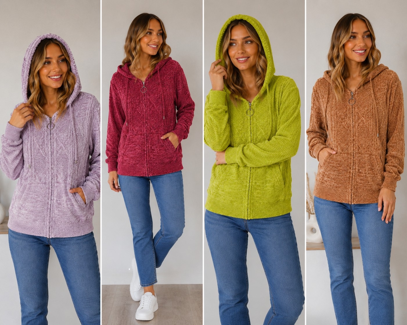 Cardigan con Cierre Chenil - Imagen 2