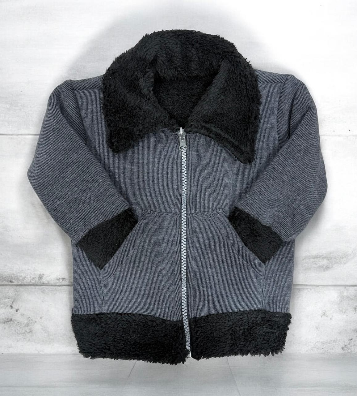 Campera Bebe con Corderito por Dentro Talles Reales - Imagen 3