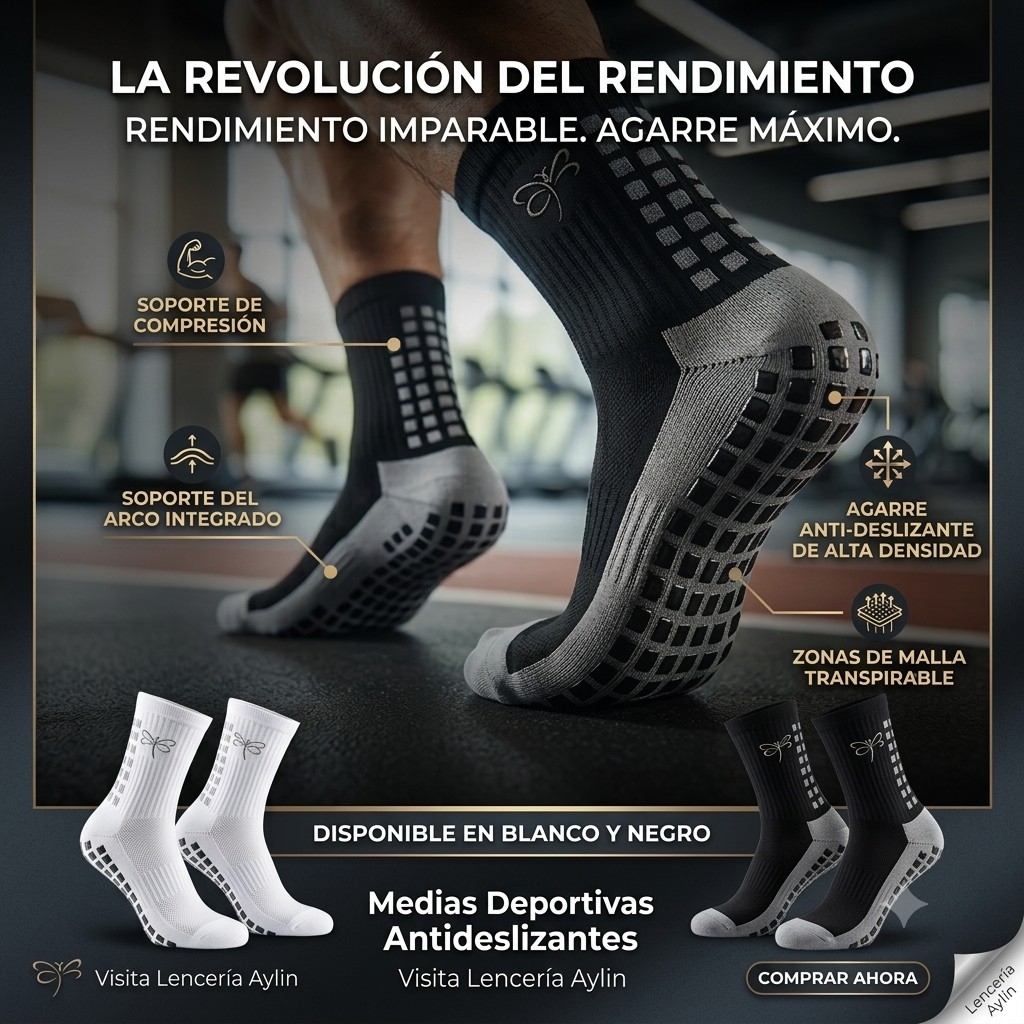 Medias Antideslizante Deportivas - Imagen 2