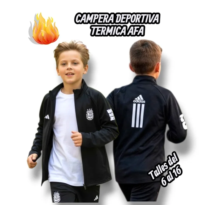 Campera Deportiva Térmico de Lycra