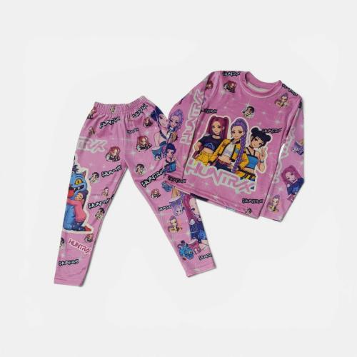 Pijamas Huntrik Rosa Plush Bifaz