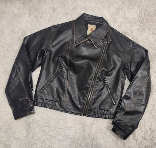 Campera Cuero Desgastado M-l-xl-2xl-3xl
