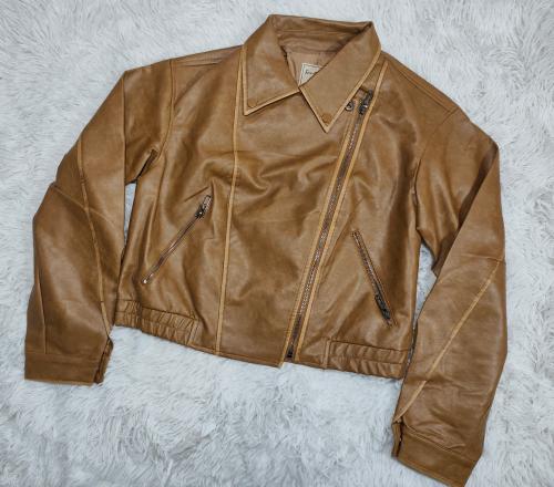 Campera Cuero Desgastado M-l-xl-2xl-3xl