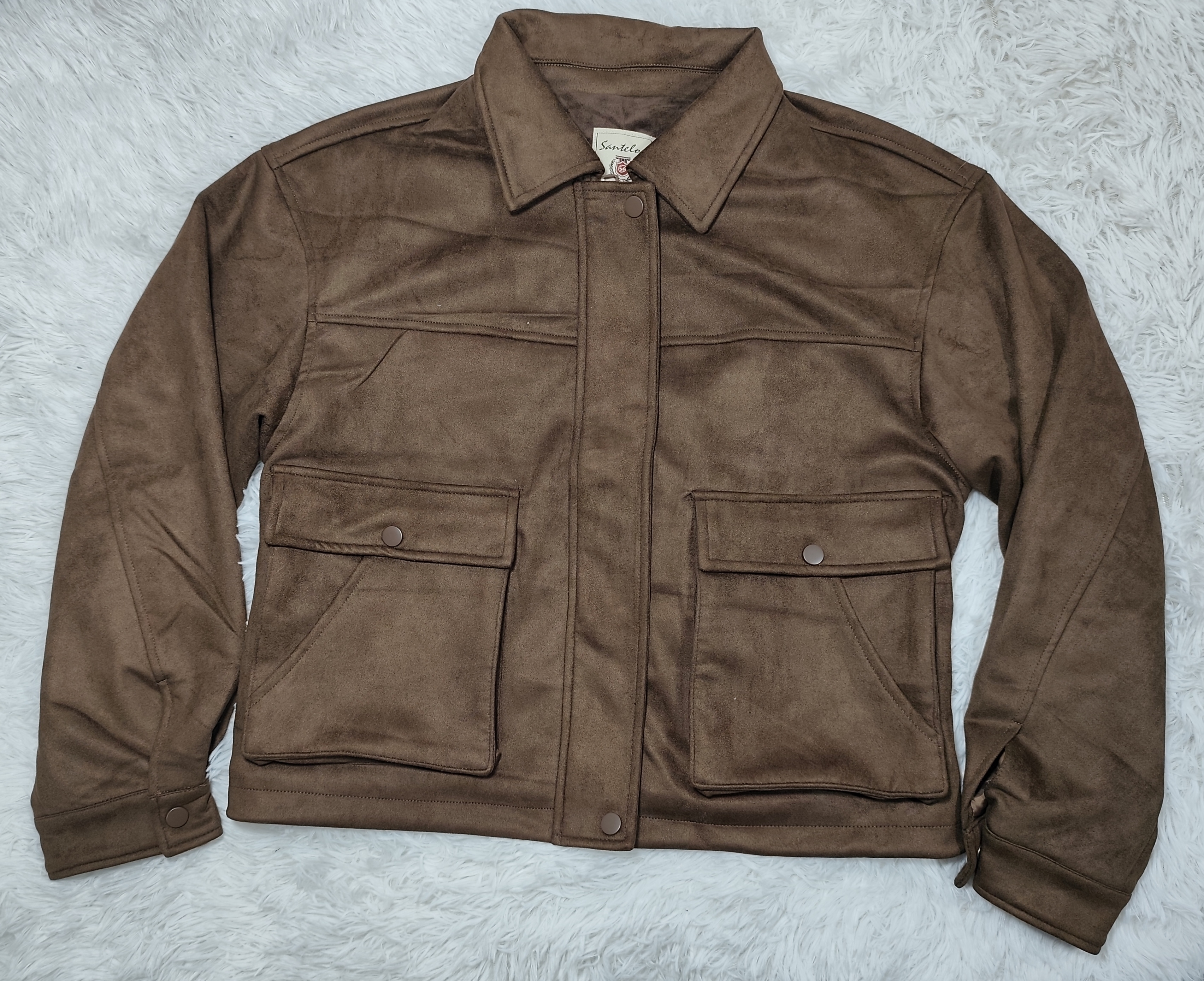 Campera Gamuza con Piel M-l-xl-2xl-3xl - IMG_20260701_121114.jpg