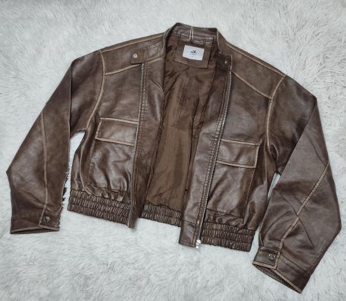 Campera Cuero Overside M-l-xl-2xl-3xl