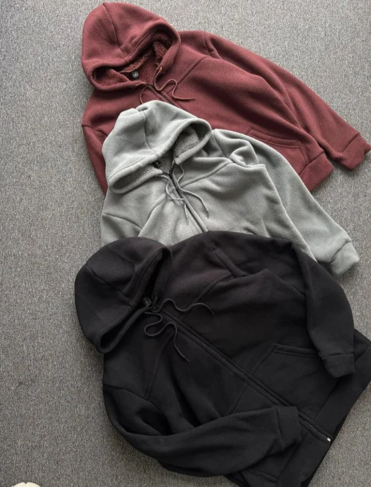 Campera Micropolar con Cordero