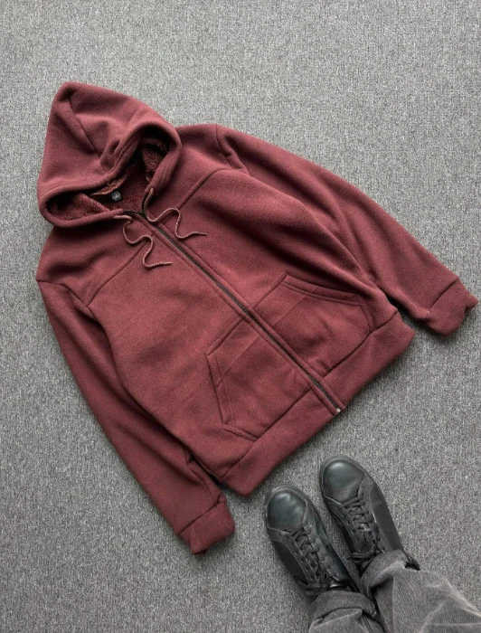Campera Micropolar con Cordero