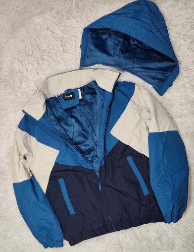 Campera Impermeable con Piel M-l-xl-2xl-3xl