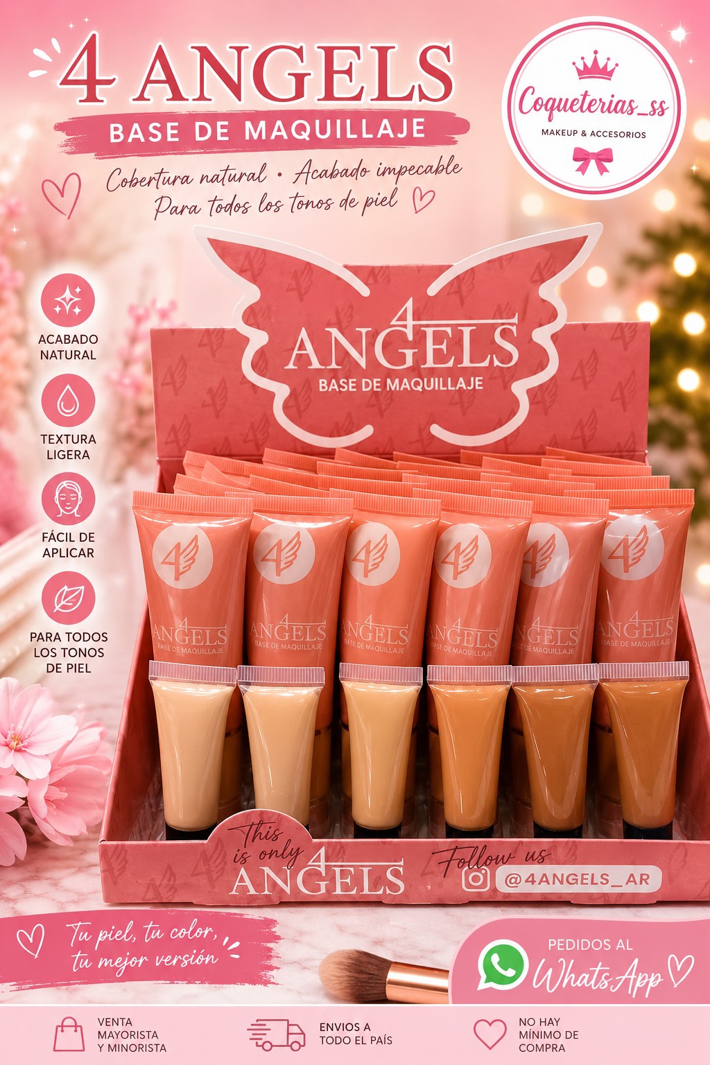 Base de Maquillaje 4angeles - Imagen 1