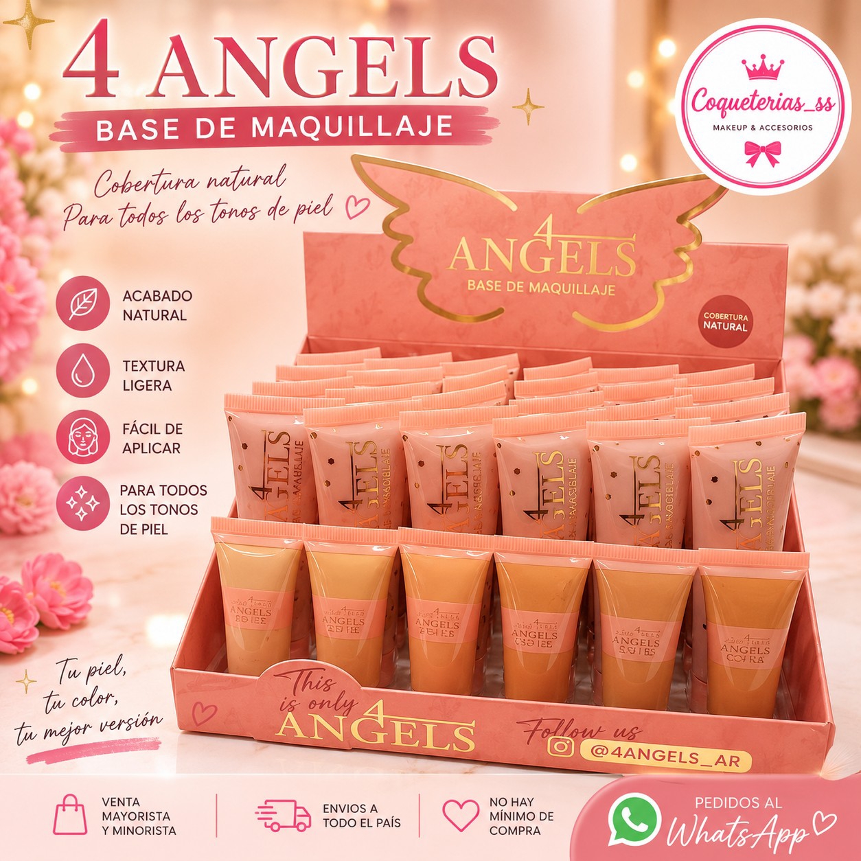 Base de Maquillaje 4angeles - Imagen 1