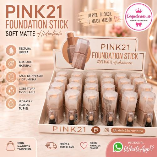 Base de Maquillaje Pink21