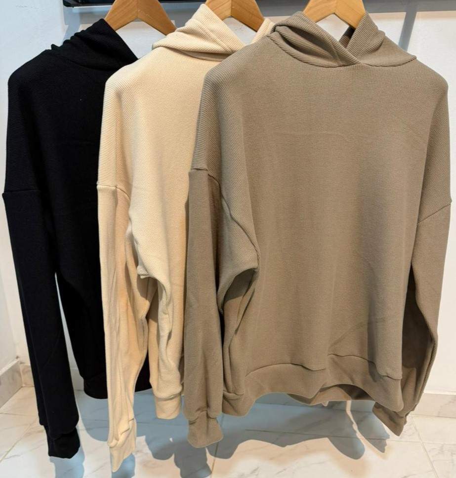 Conjunto Capucha Oversize Waffle Darlon - Imagen 2