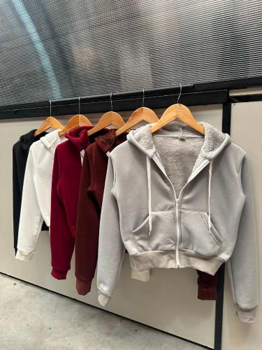 Campera con Piel Pupera