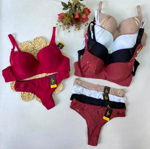 Conjunto Capicua C/encaje 2554