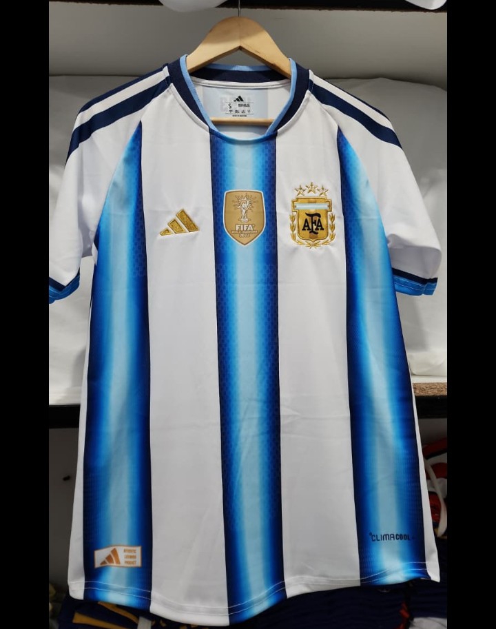 Camiseta de Argentina de Adulto Logo Bordado - Imagen 1