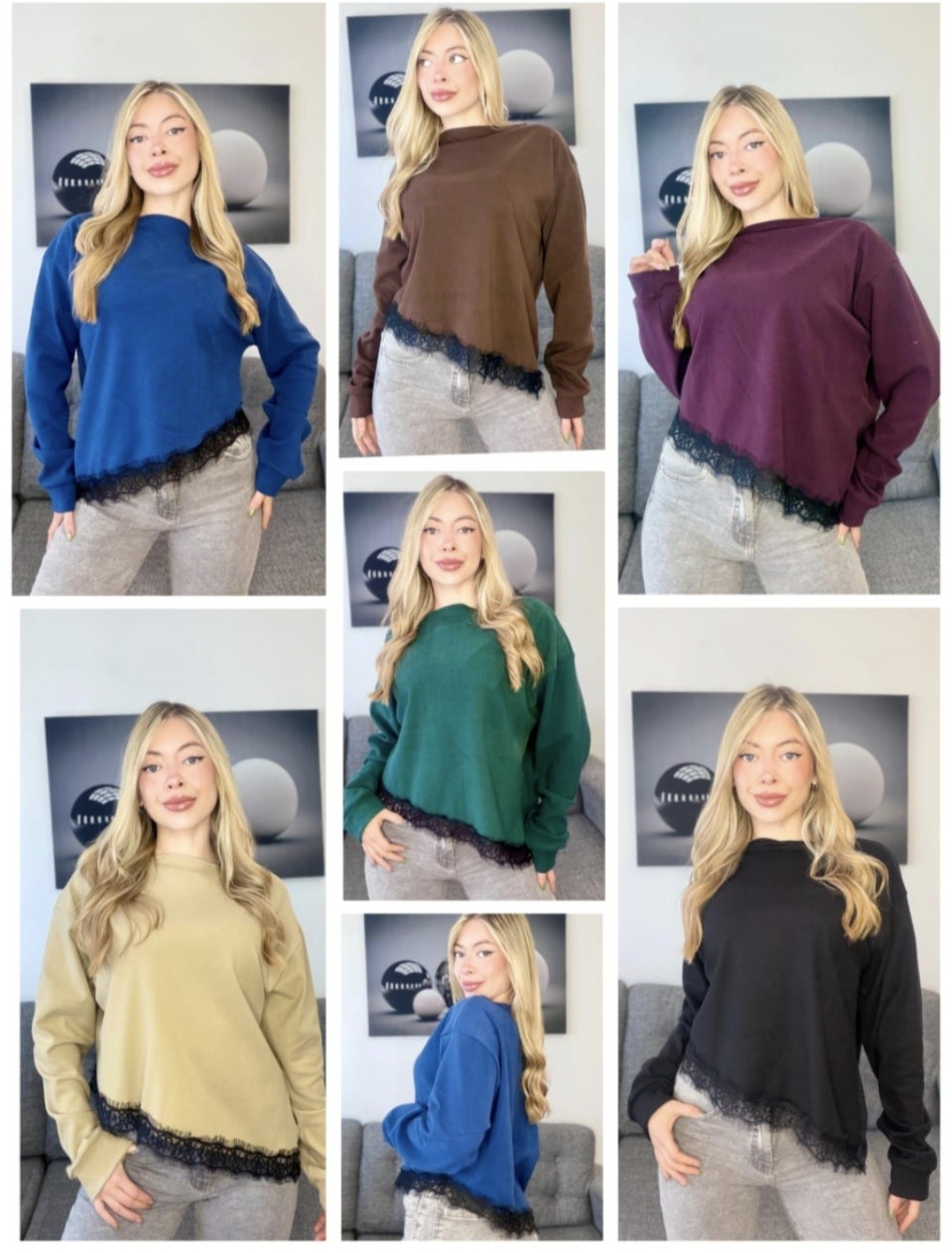 Sweater Darlon Puntilla - Imagen 1
