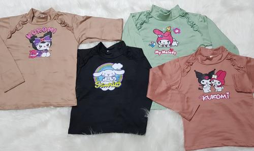 Polera con Voladitos Varias Estampas
