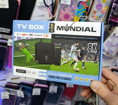 Convertidor Tv Box 8k Mundial