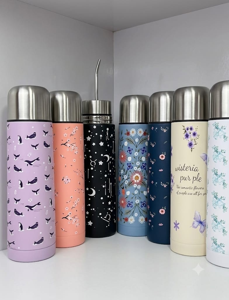 Mate Listo 500ml 2 en 1 con Diseño - Imagen 1