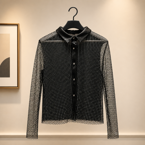 Camisa con Brillo #cc16 - Miniatura 4
