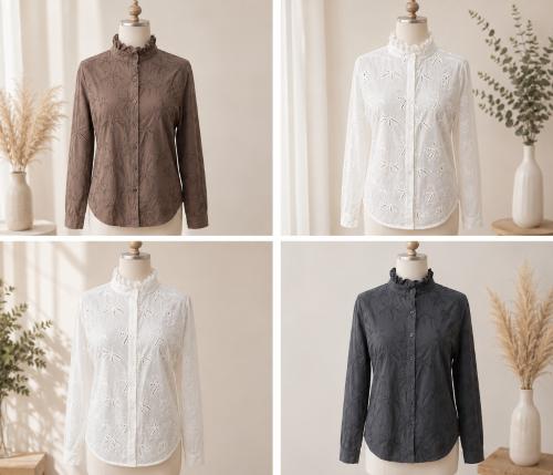 Camisa Cuello Mao