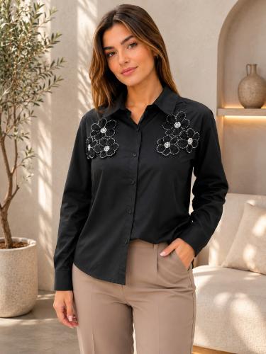 Camisa con Flores