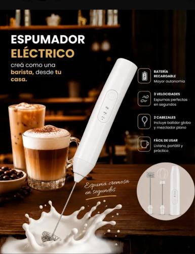 Batidora Espumador de Café Recargable Usb - Miniatura 3