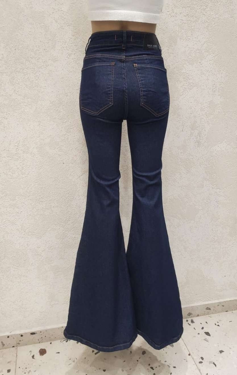 Pantalón Oxford Azul Elastizado Calidad Premium - Imagen 2