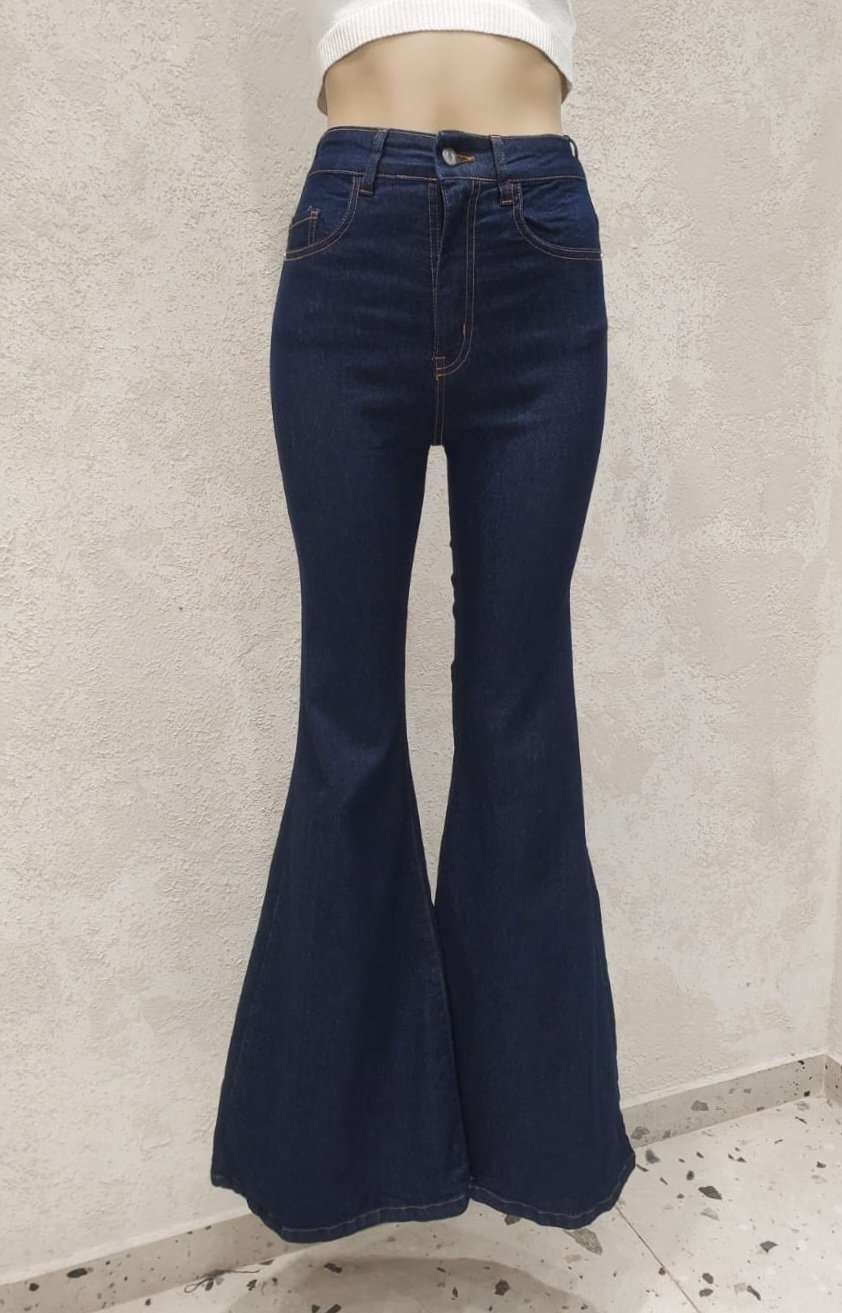 Pantalón Oxford Azul Elastizado Calidad Premium - Imagen 3