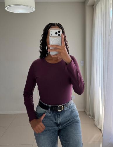 Camiseta Modal Soft Mujer Invierno Buzo Sweater Sweater Abrigo Dama Poleron Polera
