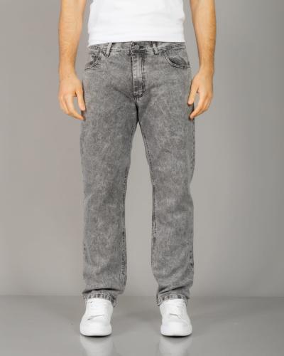 Pantalón Mom Liso Gris