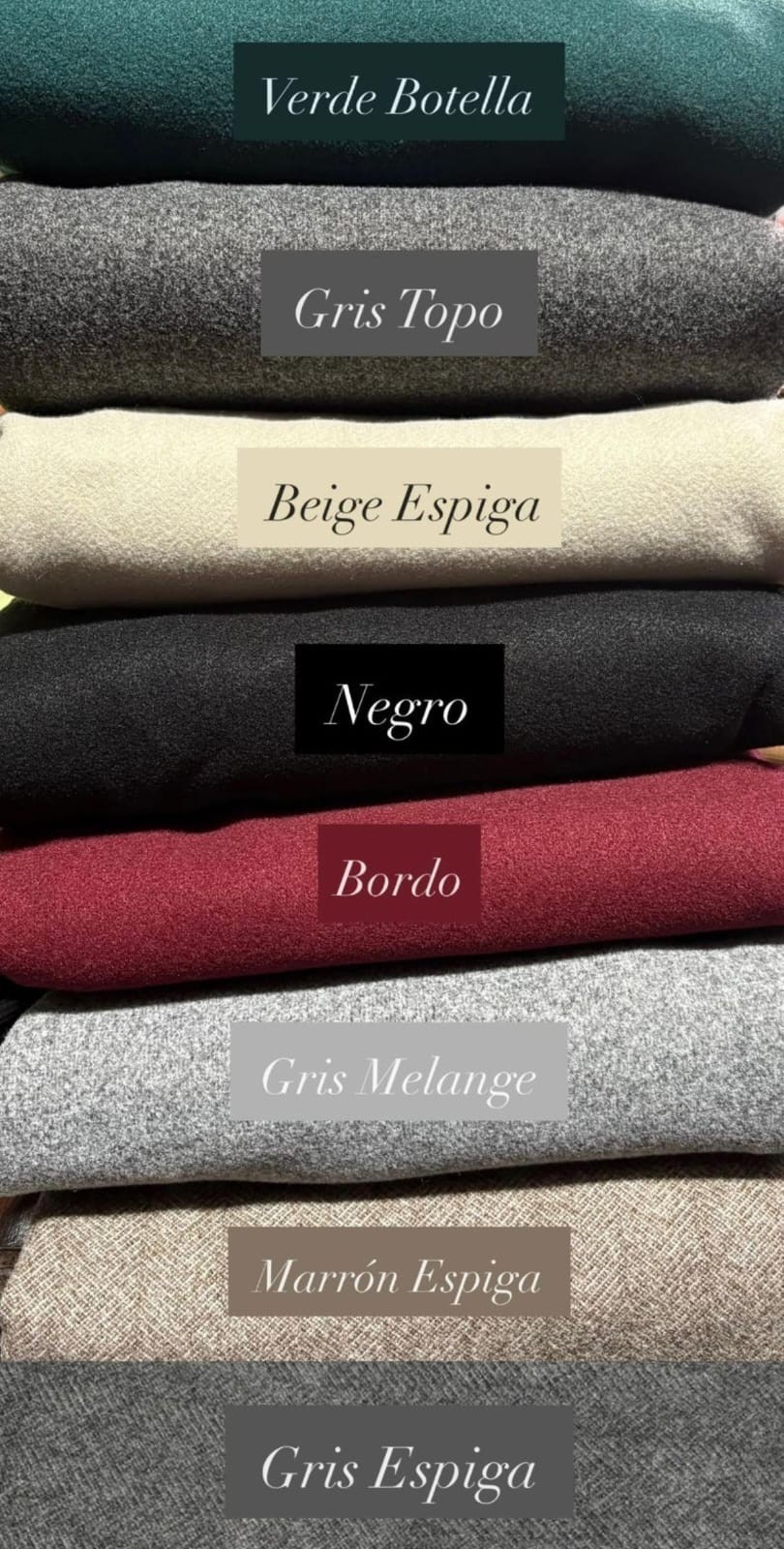 Saco Paño Corto Mujer Invierno Buzo Sweater Sweater Abrigo Dama Campera Poleron - Imagen 3