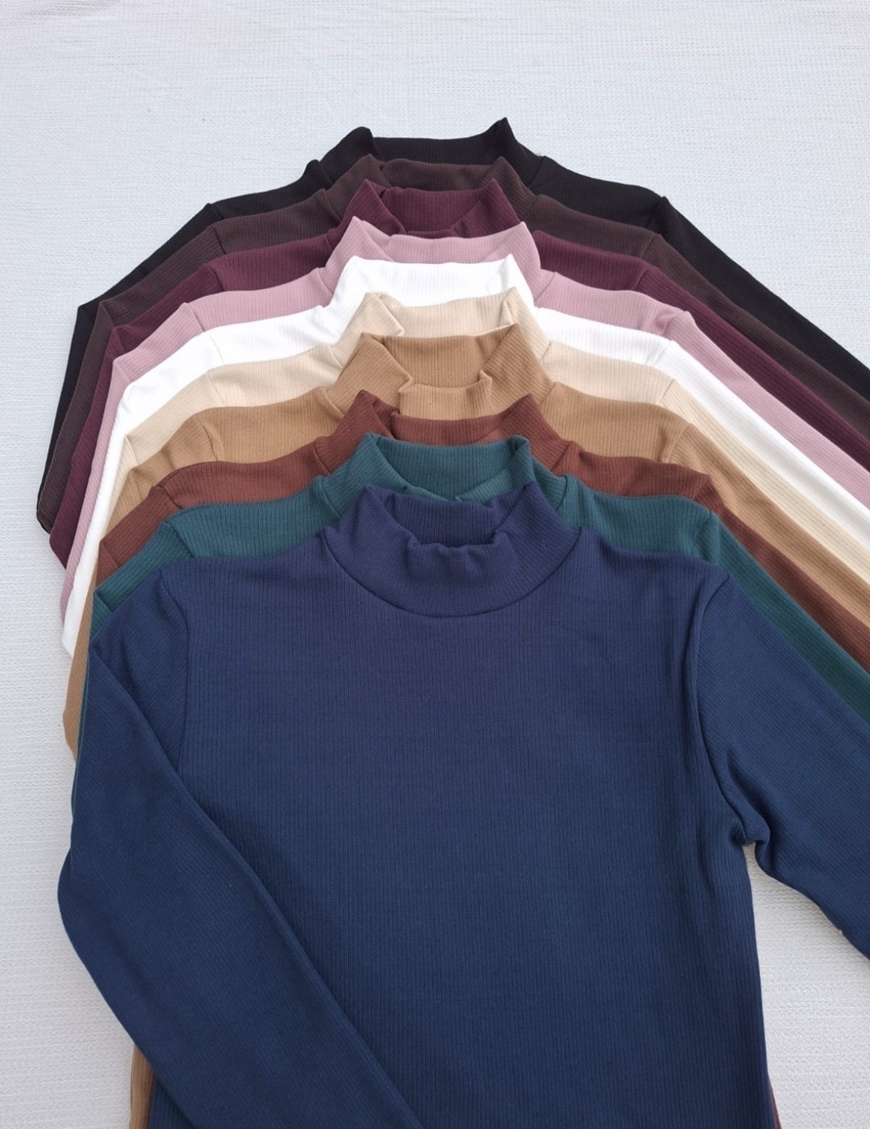 Media Polera Darlon Morley Mujer Invierno Buzo Sweater Sweater Abrigo Dama Poleron - Imagen 2