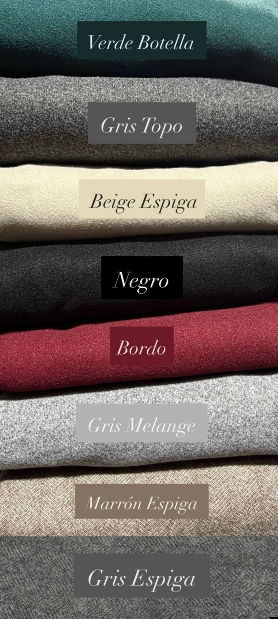Saco Paño Corto Mujer Invierno Buzo Sweater Sweater Abrigo Dama Campera Poleron - Imagen 3