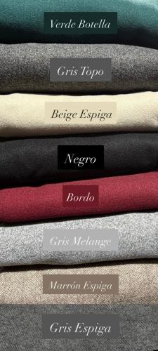 Saco Paño Corto Mujer Invierno Buzo Sweater Sweater Abrigo Dama Campera Poleron - Miniatura 3