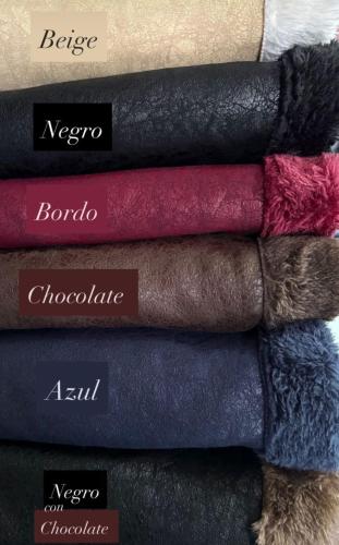 Chaleco Gamulan Corderito Abrigo Invierno Campera Buzo Sweater Sweater Abrigo Dama - Miniatura 3