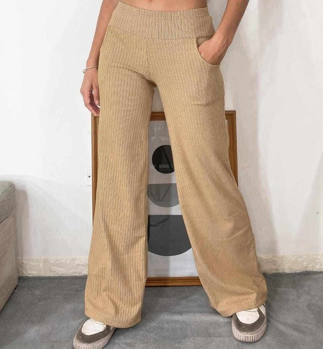 Palazzo Darlon Talle Especial Pantalón Short Calza Mujer Invierno Dama Abrigo - Imagen 1